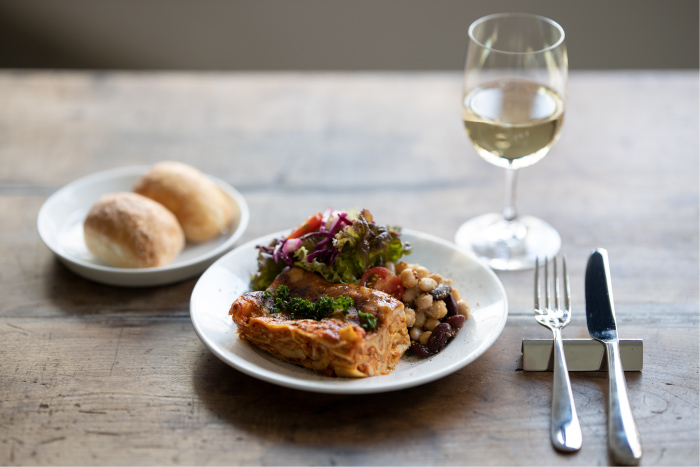 wellk-ウェルク ラザニアとワイン